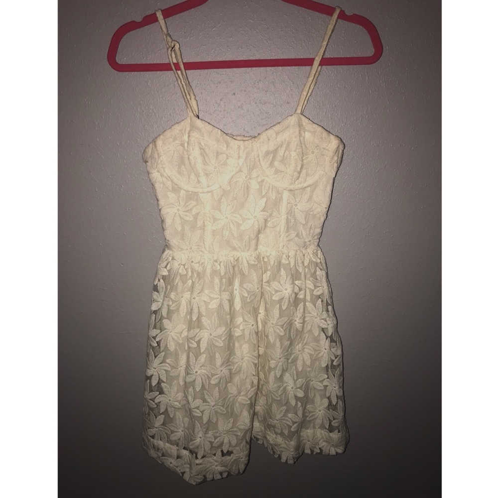Upper knee length dress